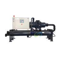 Refroidisseur d'eau industriel à refroidissement par eau de qualité supérieure 70HP 120HP 150HP 200HP pour l'injection plastique et l'extrusion