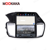Autoradio Android, lecteur multimédia, Cassette, stéréo, Style Tesla, pour Honda Accord 9 (2012, 2013, 2014, 2015, 2016, 2017)