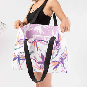 Gran capacidad de impresión personalizada Logo Impermeable Playa Papel <span class=keywords><strong>Shopper</strong></span> Tote Tyvek Bolsa de compras - Product Image 3