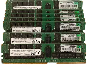 잘 판매 805358-B21 원래 도매 HPE 64GB 4DRx4 PC4-2400T-L 스마트 메모리 키트 HPE 서버에 대한 램 서버 메모리