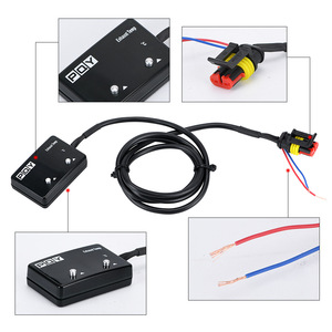 เครื่องวัดอุณหภูมิไอเสียแบบดิจิตอล โพย พร้อมเซ็นเซอร์สแตนเลสและไฟ LED สำหรับใช้ในยานยนต์ - Product Image 4