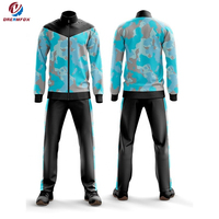 Survêtement personnalisé de conception tendance, sublimation, survêtement pour hommes et femmes, impression de logo, haute qualité, vêtements d'entraînement d'équipe, pas cher, football