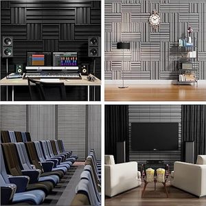<span class=keywords><strong>Espuma</strong></span> acústica de estudio de alta calidad <span class=keywords><strong>Espuma</strong></span> insonorizada de diseño moderno para estudios de grabación - Product Image 6