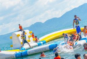 Équipement <span class=keywords><strong>de</strong></span> jeu aquatique flottant parc aquatique gonflable commercial aire <span class=keywords><strong>de</strong></span> <span class=keywords><strong>jeux</strong></span> aquatiques pour adultes - Product Image 3