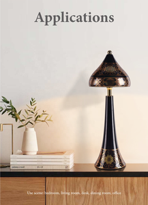 SKD Sunsir éclairage de table à gradation éclairage de bureau à commande tactile lampes de lecture rurales simplistes - Product Image 4