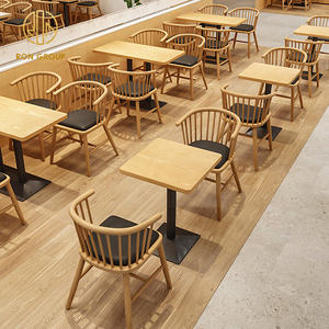 Thức ăn nhanh <span class=keywords><strong>Oak</strong></span> gian hàng băng ghế sofa cà phê cửa hàng vuông thương mại cafe Gỗ Nhà Hàng đồ nội thất bàn và ghế gian hàng chỗ ngồi thiết lập - Product Image 1
