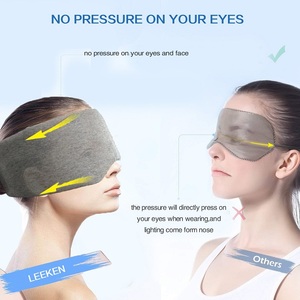 Bandeau confortable pour dormir, bandeau respirant, masque oculaire en coton, livraison gratuite - Product Image 2