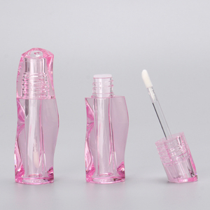 Omi biểu tượng tùy chỉnh Lip Gloss ống phong cách mới 3ml hình dạng đặc biệt chất lỏng PETG có thể tái chế Màu hồng trang điểm môi dầu chai nhựa ống - Product Image 2