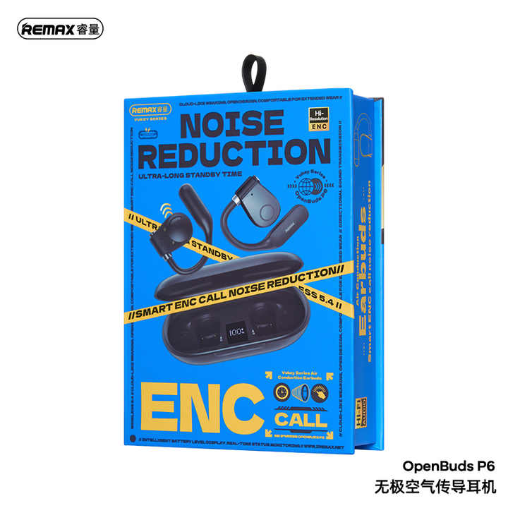 REMAX Openbuds P6 - Wireless Earbuds with Open Earhooks