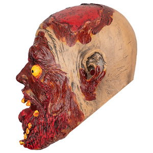 Vente en gros Masque Zombie Marche Mort Cosplay Horreur Costume Props Effrayant Masque Déguisement Halloween Masque - Product Image 2