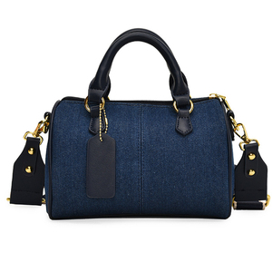 <span class=keywords><strong>Sac</strong></span> à bandoulière en denim vintage 2025 avec coutures contrastées et fermeture éclair, <span class=keywords><strong>sac</strong></span> à <span class=keywords><strong>main</strong></span> pour le travail à une épaule - Product Image 6