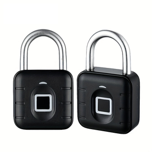 Cadenas intelligent <span class=keywords><strong>sans</strong></span> clé à empreinte digitale, <span class=keywords><strong>sans</strong></span> perçage, cadenas intelligent pour enfants, gadget magnétique - Product Image 1