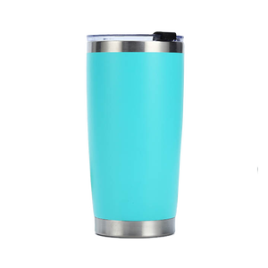 Sınır ötesi 20 oz 304 paslanmaz çelik seyahat kupası sıcak ve soğuk içecekler için toz kaplı vakum-yalıtımlı fincan - Product Image 4