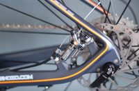 X-tiger — vélo électrique de vtt en fibre de carbone, bicyclette à disque xt