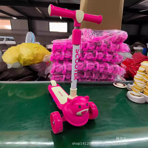 Kids Scooter Mixed Colors Foldable Single Leg Toy For 2-4 Years Old Children - Product Image 3