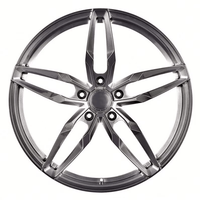 Jantes en alliage d'aluminium gris multi-rayons 17 - 24 pouces 5X112 5*114.3 Jantes monobloc forgées pour Mercedes Benz Classe E