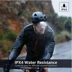 Lampe frontale <span class=keywords><strong>LED</strong></span> <span class=keywords><strong>rechargeable</strong></span> pour le camping en plein air, la pêche, les voyages, <span class=keywords><strong>bandeau</strong></span> réglable avec 7 modes, lumière COB pivotante - Product Image 6