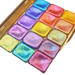 Bán buôn Chrome Eyeshadow sắc tố tùy chỉnh Tắc Kè Hoa bột ngọc trai màu sắc thay đổi sắc tố