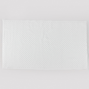 Vente en gros 100% coton Jacquard tapis de bain serviettes blanc doux hôtel <span class=keywords><strong>pied</strong></span> serviette serviette de sol style moderne pour usage domestique - Product Image 4