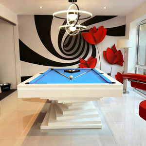 Hot Sell <b>7ft</b> 8ft 9ft Custom Designer Luxury Professional Modern Commercial Slate Billiard <b>Pool</b> <b>Table</b> for Home, Club, Hotel Use - Product Image 4