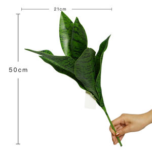 Planta Artificial de <span class=keywords><strong>Sansevieria</strong></span> Impresa <span class=keywords><strong>en</strong></span> 3D, Ecológica y Realista, <span class=keywords><strong>en</strong></span> Maceta para Interiores, para Sala de Estar - Product Image 3