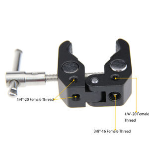 Bras flexible Magic <span class=keywords><strong>Arm</strong></span> Crab Clamp Super <span class=keywords><strong>Studio</strong></span> pour moniteur, éclairage LED, support de tablette - Product Image 6