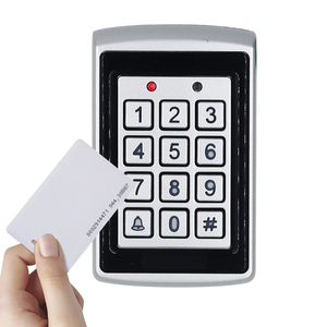 Teclado de sistema de seguridad, lector de Wiegand independiente de Metal, 125Khz, <span class=keywords><strong>RFID</strong></span>, controlador de acceso de puerta - Product Image 1