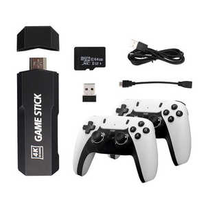 La <span class=keywords><strong>Mejor</strong></span> Consola <span class=keywords><strong>de</strong></span> Videojuegos Retro GD10 Family Game Stick X2 Plus con Gamepad Inalámbrico Doble 64GB y Más <span class=keywords><strong>de</strong></span> 37000 Juegos Integrados para <span class=keywords><strong>PS1</strong></span> - Product Image 4