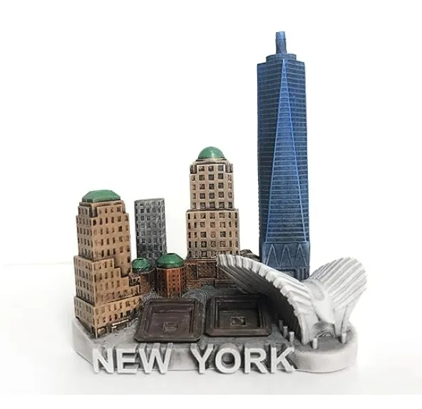 Harsen Wereldhandelscentrum-New York City 3d Koelkastmagneet Toeristisch Souvenir