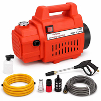 Vente directe usine – Mini nettoyeur haute pression portable à démarrage électrique, fil de cuivre, pour lavage de voitures à eau froide