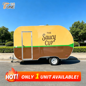 En stock : Remorque à donuts, Chariot de vente alimentaire, Camion de restauration mobile - Offre spéciale en gros, Offre à durée limitée - Product Image 1