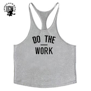 Camiseta sin Mangas Deportiva Estampada para Hombre, Camiseta de Tirantes para Gimnasio, Venta al por Mayor, para Fisicoculturismo - Product Image 5