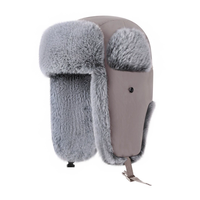 Gorro Ushanka QJ OEM Personalizado, Térmico, Cálido, de Invierno, Forrado de Felpa, Estilo Lei Feng, Cortavientos, con Protección para las Orejas, para Esquí y Ciclismo