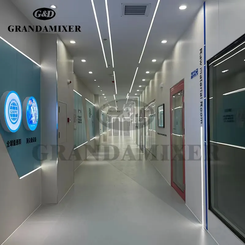 Cleanroom System Project gmp equipment industry cleanroom system clean room pvc floor