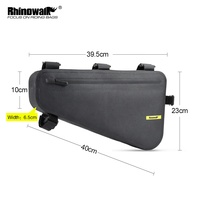 Sac de cadre de vélo Rhinowalk 4L, sac étanche Triangle TubBike pour sac de vélo de montagne Gravel