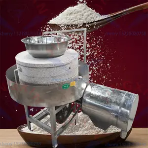 Stone flour mill,stone milling machine,Semi-automatic flour stone mill