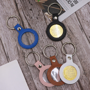 Étui en cuir pour pièce commémorative de <span class=keywords><strong>20</strong></span> <span class=keywords><strong>dollars</strong></span> en or, collection vintage, porte-clés américain, pour pièces de collection standard et de défi - Product Image 6