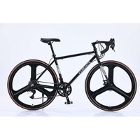Vélo de route en aluminium RD-300 700C avec guidon intégré, levier de frein intégré, roues en alliage de 40 mm