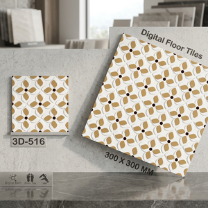 กระเบื้องปูพื้นเซรามิกเคลือบเงา 3 มิติ ยี่ห้อวิสตาร์ ขนาด 12x12 นิ้ว (300x300 มม.) ดีไซน์เชิงพาณิชย์ - Product Image 5