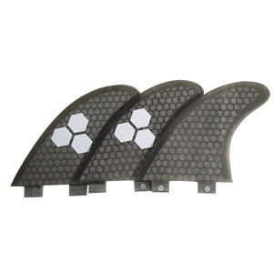 プロフェッショナルサーフボードテールフィンマルチカラーサーフボードフィンS/<span class=keywords><strong>M</strong></span>/Lグラスファイバーハニカムテールフィン - Product Image 2