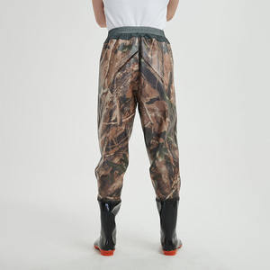 Gros échassiers <span class=keywords><strong>pantalon</strong></span> pesc fly zip 5 leader camo voler cuissardes cuissardes de pêche - Product Image 6