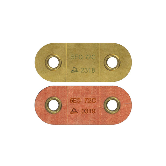 Fire Fusible Links Safety Buckle Red Copper Eutectic Fuse for Fire Damper ROHS Brass High Fast Blow Small Pull 5EO Ultimheat