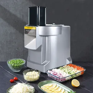 Best Cheap Automatic Fruit Slicer Machine Commercial Vegetable slice machine 220V/110V Home Users with Spinning Handle