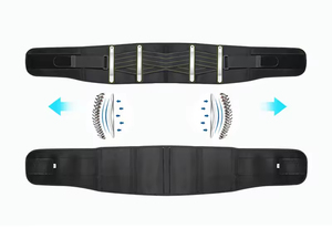 <span class=keywords><strong>Ceinture</strong></span> <span class=keywords><strong>lombaire</strong></span> de soutien respirante à double traction FSPG pour la sécurité au travail et la protection médicale - Product Image 4