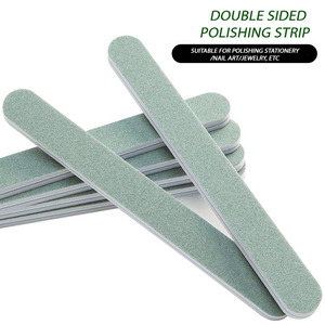 Bạc làm sạch que màu xanh lá cây và trắng đánh bóng Dải vàng và bạc loại bỏ vết bẩn và đánh bóng Rod Nail tập tin - Product Image 1