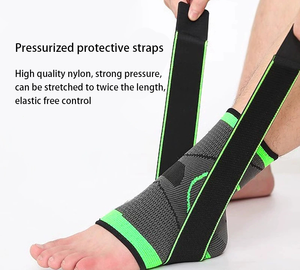 الأكثر مبيعًا دعامة كاحل رياضية قابلة للتعديل يدعم ضغط الأكمام للحماية من الإصابات يدعم ضغط الكاحل - Product Image 6