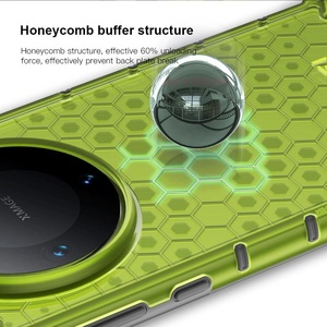Coque d'armure antichoc pour <span class=keywords><strong>Huawei</strong></span> NOVA 11 <span class=keywords><strong>PRO</strong></span> <span class=keywords><strong>Nova10</strong></span> Silicone + PC coque de téléphone en nid d'abeille transparente pour <span class=keywords><strong>Huawei</strong></span> P60/P60 <span class=keywords><strong>PRO</strong></span> - Product Image 3