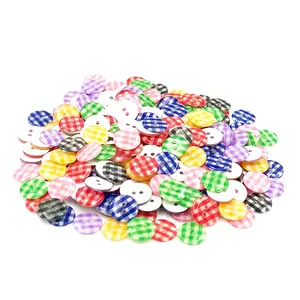 Fashion garment buttons resin colored shirt polyester 2 hole kid button for diy making