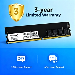 Модули памяти <span class=keywords><strong>Faspeed</strong></span> Fast and Stable DDR4 NON-ECC 8 ГБ, 16 ГБ, 32 ГБ для настольных ПК, 2666/3200 МГц, трехлетняя гарантия - Product Image 3