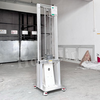 Probador de resistencia a impactos para cerraduras, equipo de prueba de fuerza para cerraduras de puertas, probador de resistencia a ataque de cilindros de cerradura, prueba de seguridad para puertas.